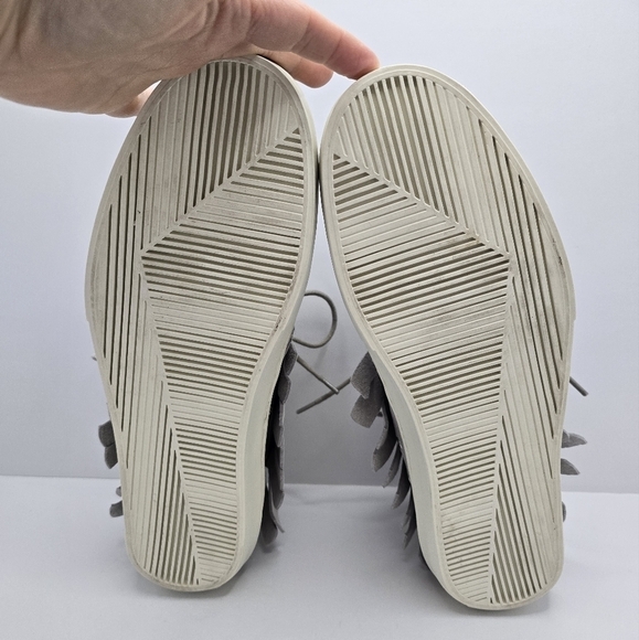 clear weather | one o one light grey suede low-top chukka sneakers | MENS 9.5 - Picture 11 of 11